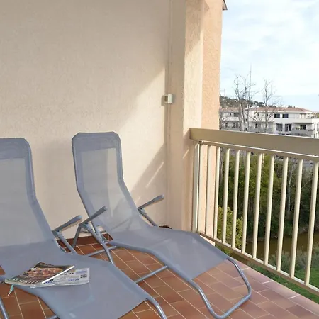 A Sainte-maxime: 3 Pieces, Terrasse, Piscine, Clim, Proche - Fr-1-226-340 Апартаменты